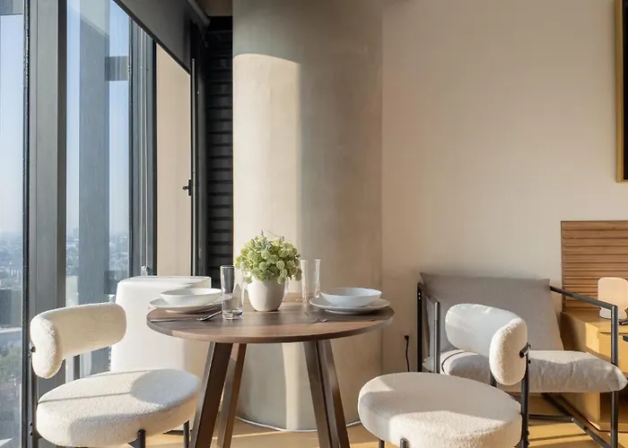 Master At Tower With Rooftop Pool, Gym And Skyline Views Apartment Mexico City