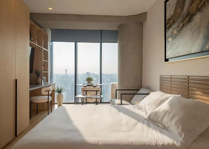 Apartment Master At Tower With Rooftop Pool, Gym And Skyline Views Mexico City